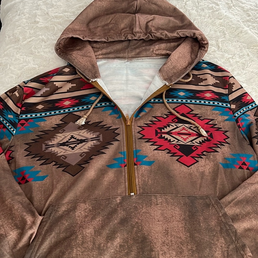 Men’s half zip up hoodie